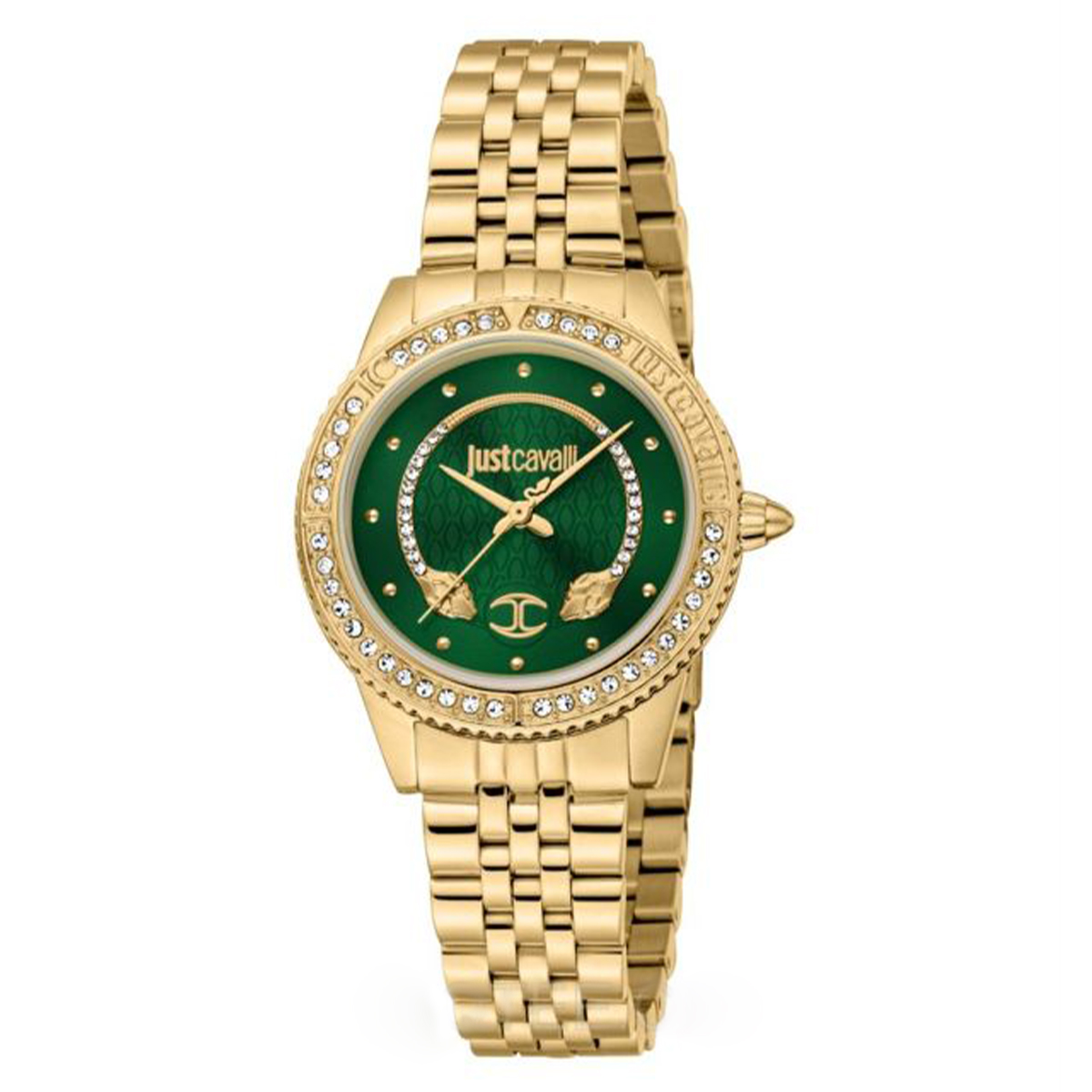 MONTRE JUST CAVALI FEMME SIMPLE ACIER